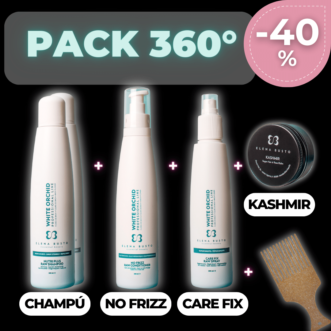 Pack 360°: Champú + No Frizz + Care Fix + Kashmir [-40%] Especial Black Friday