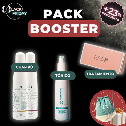 Pack Booster: Champú + Tónico + Tratamiento  [Especial Black Friday]
